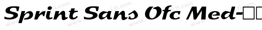 Sprint Sans Ofc Med字体转换